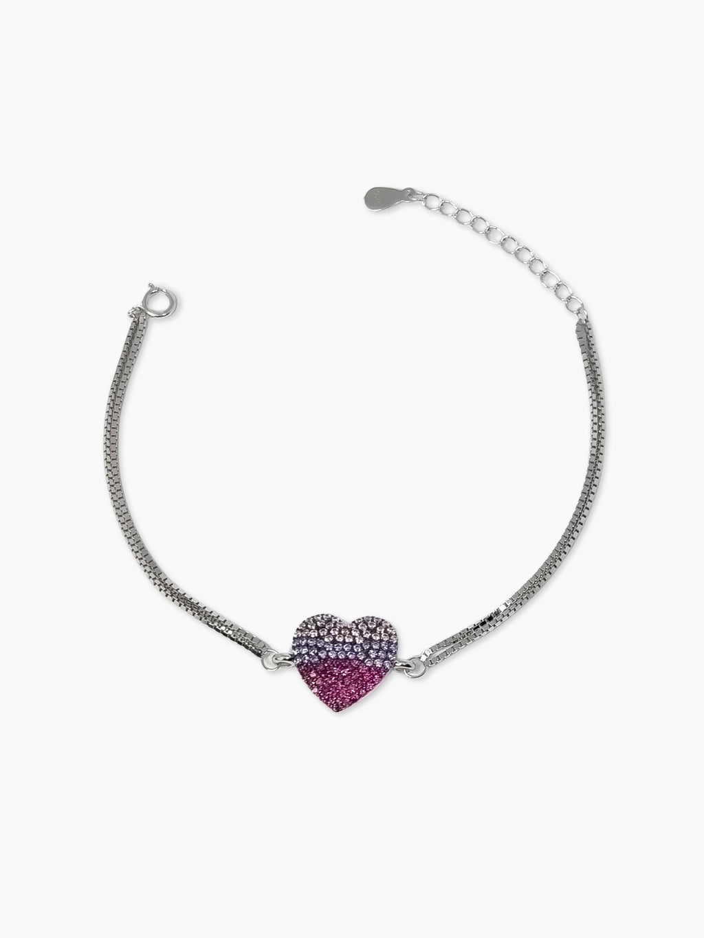 PURPLE HEART BRACELET