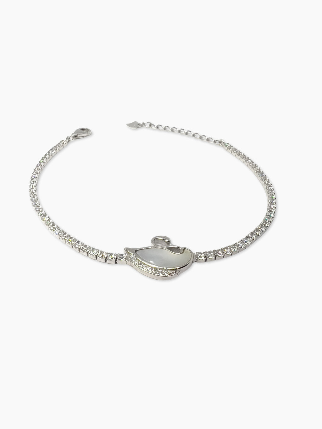 WHITE SWAN BRACELET