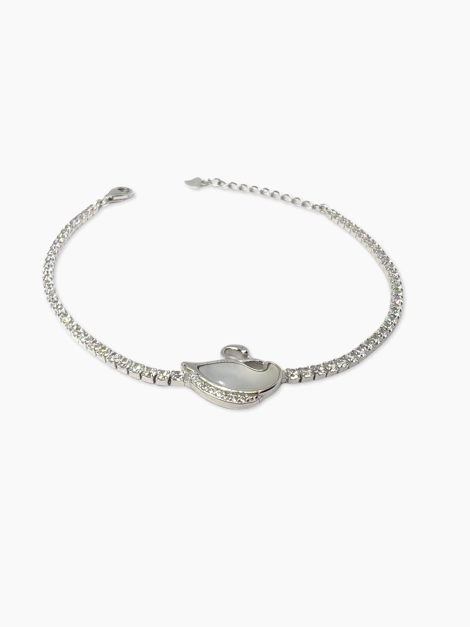WHITE SWAN BRACELET