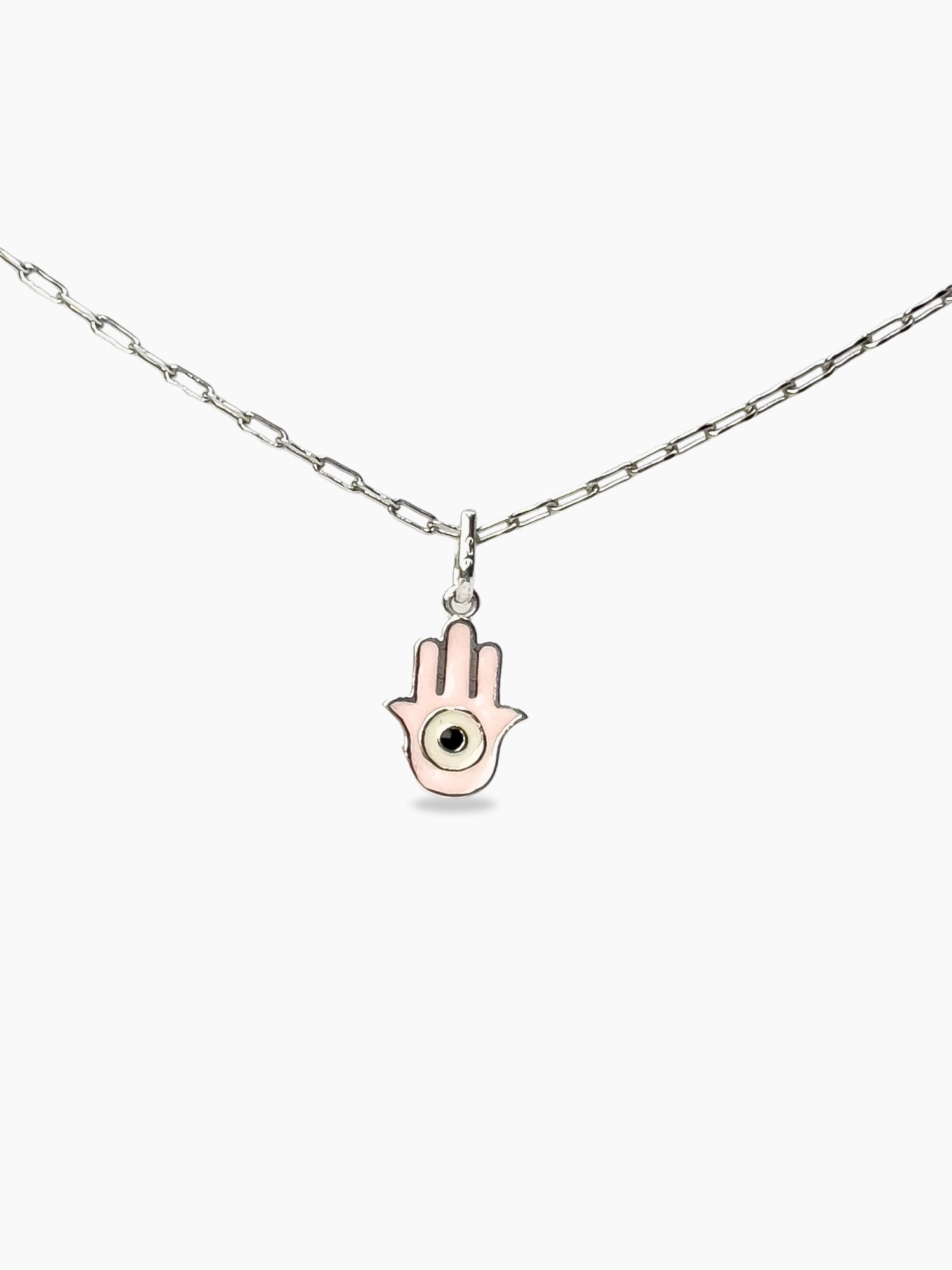PINK EVIL EYE CHAIN