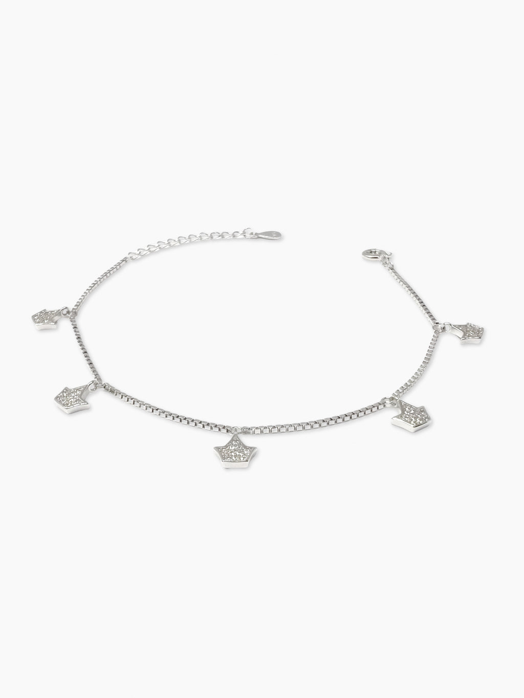 CROWN CHARM BRACELET