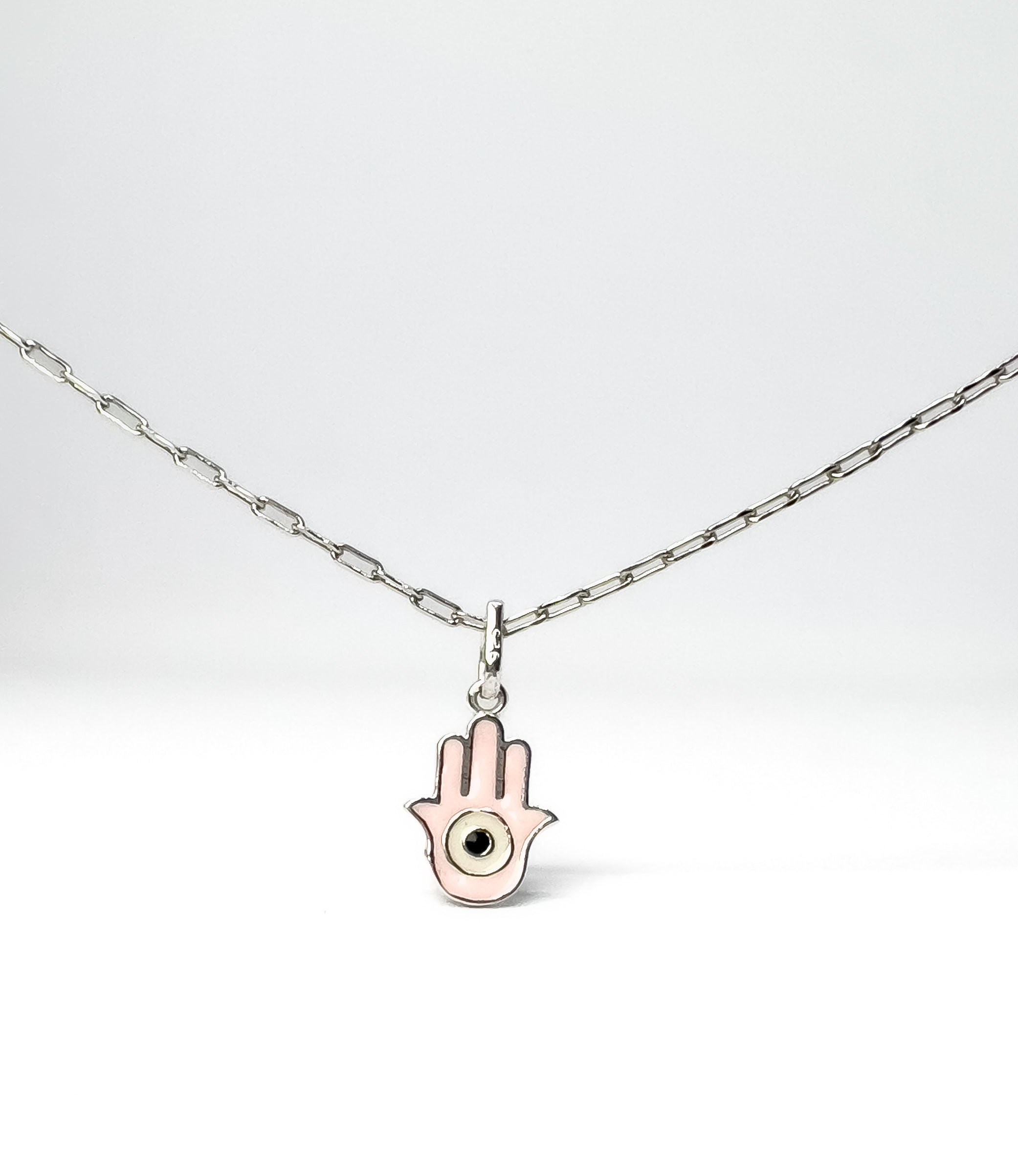 PINK EVIL EYE CHAIN
