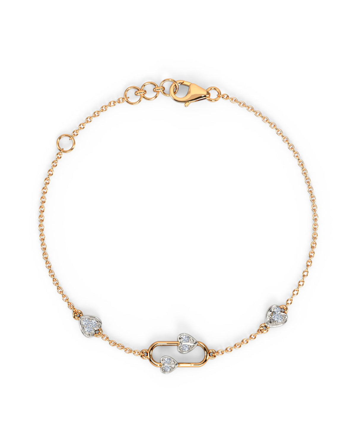 FLAPPING HEARTS BRACELET
