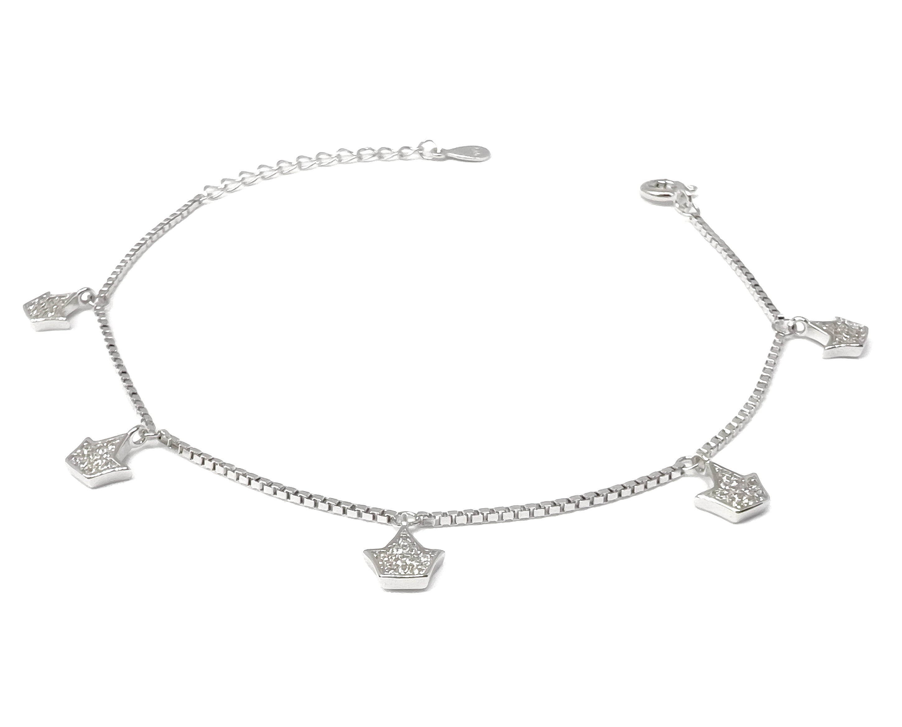 CROWN CHARM BRACELET