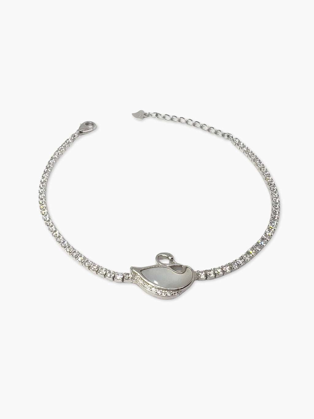 WHITE SWAN BRACELET