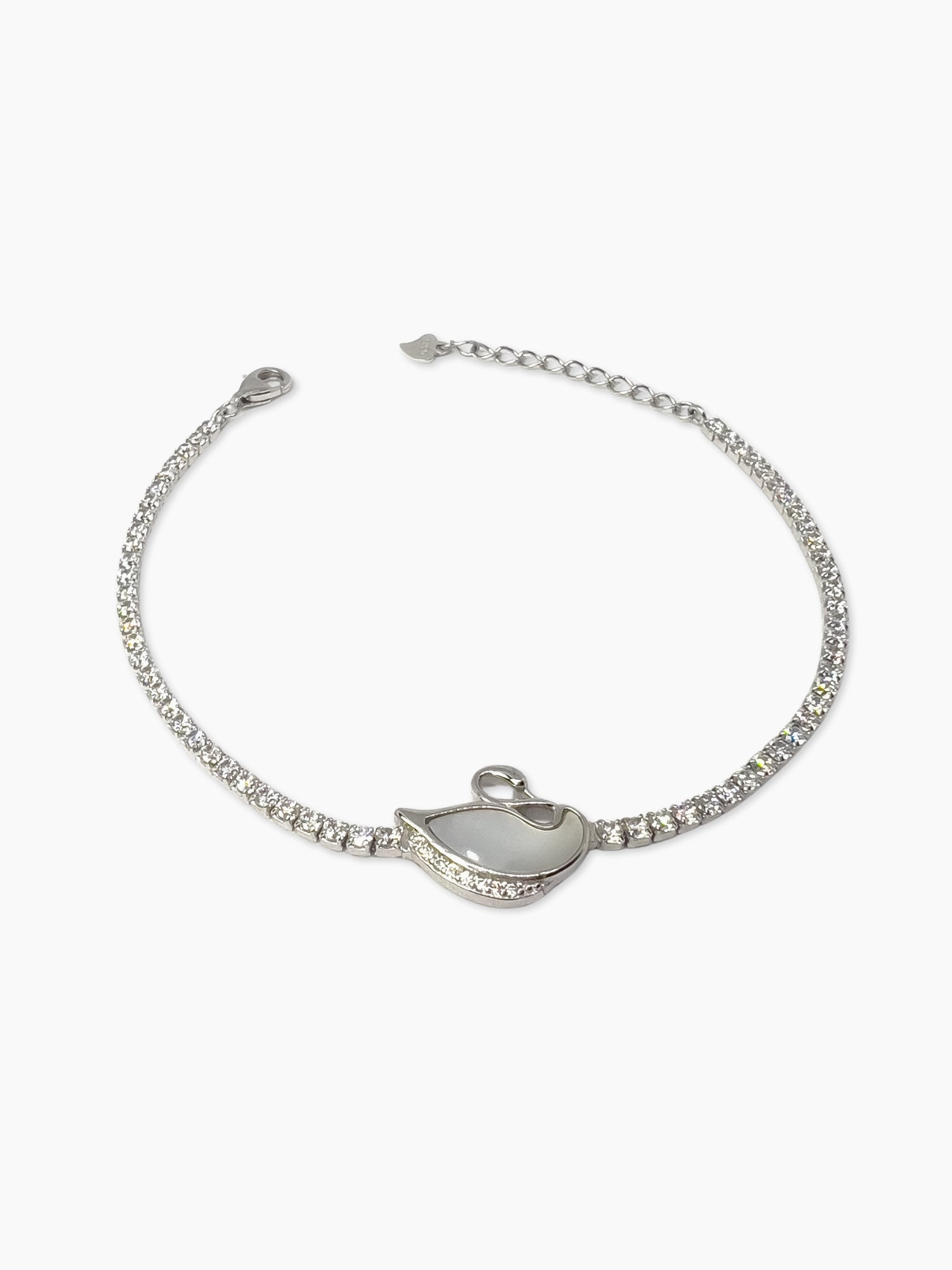 WHITE SWAN BRACELET
