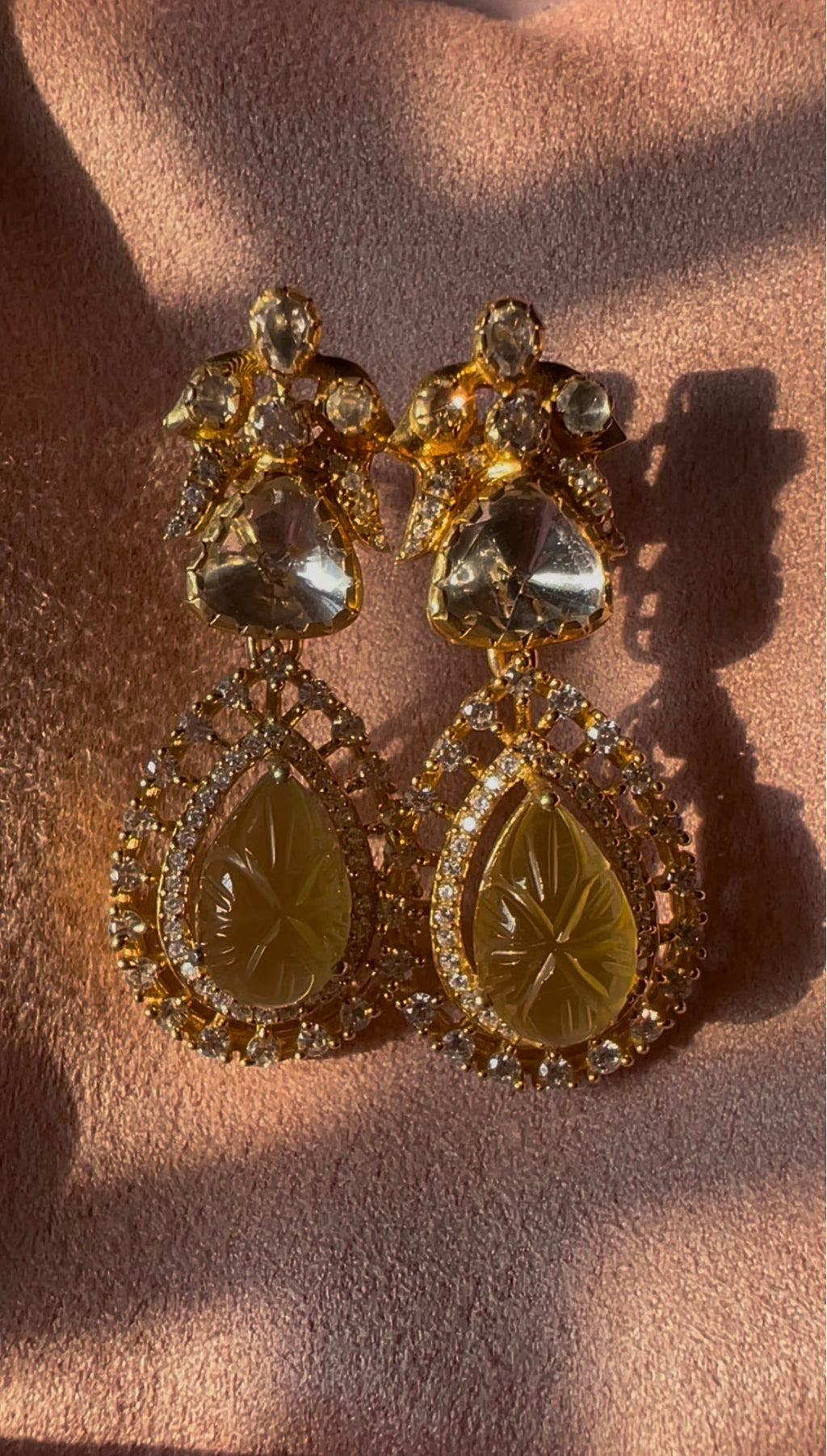 THE YELLOW TOURMALINE EARRINGS
