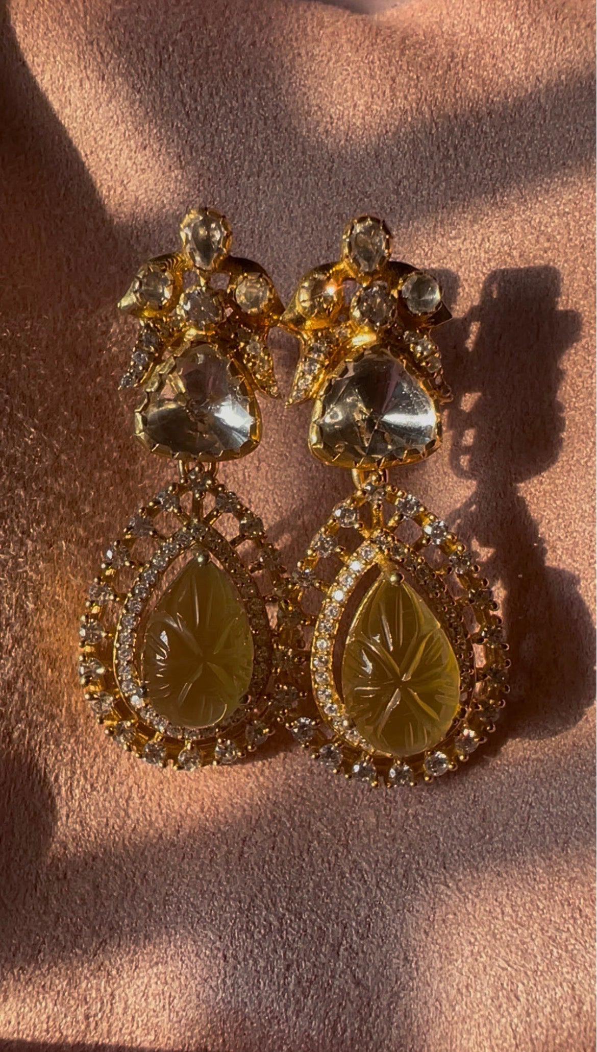 THE YELLOW TOURMALINE EARRINGS