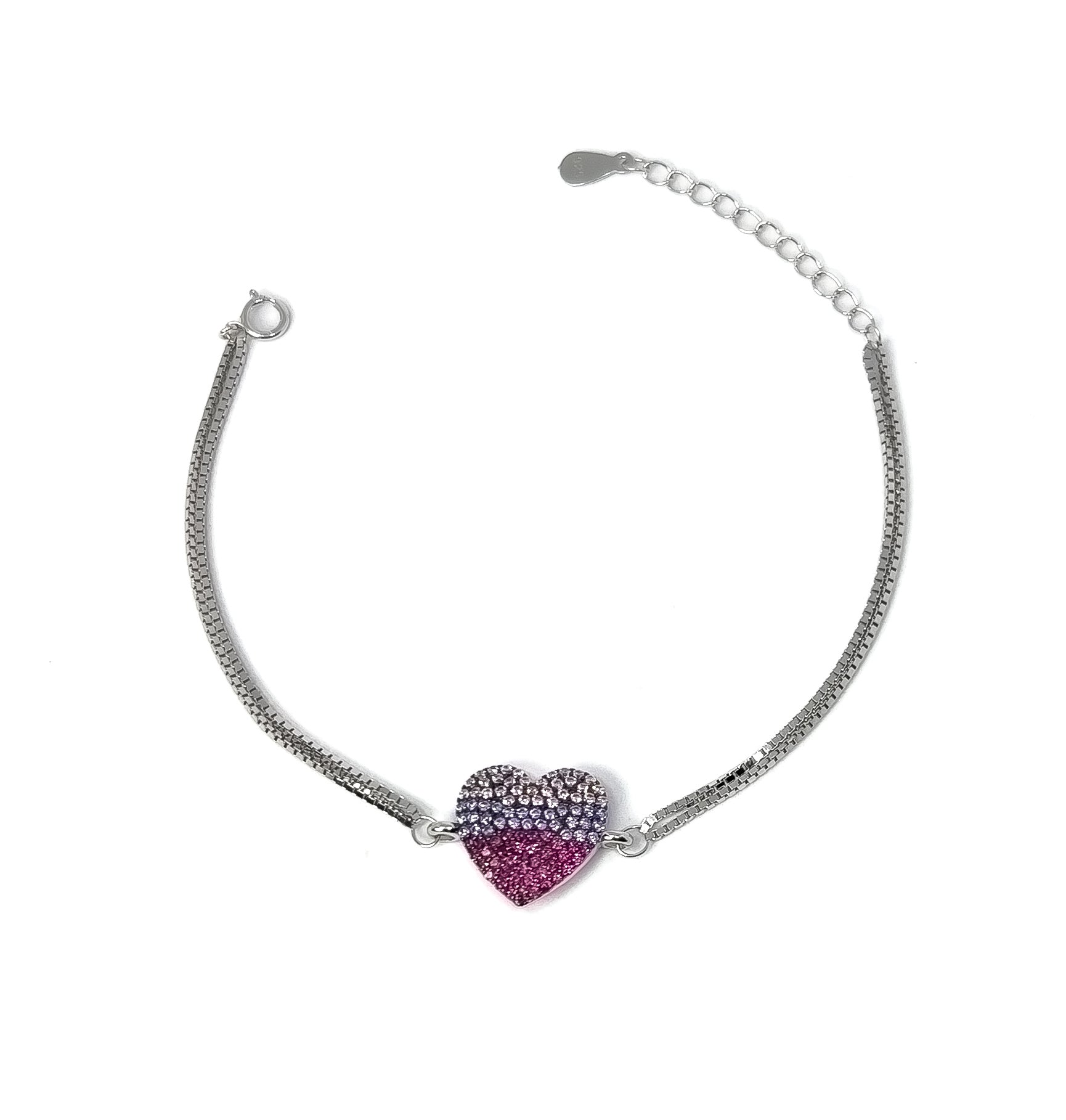 PURPLE HEART BRACELET