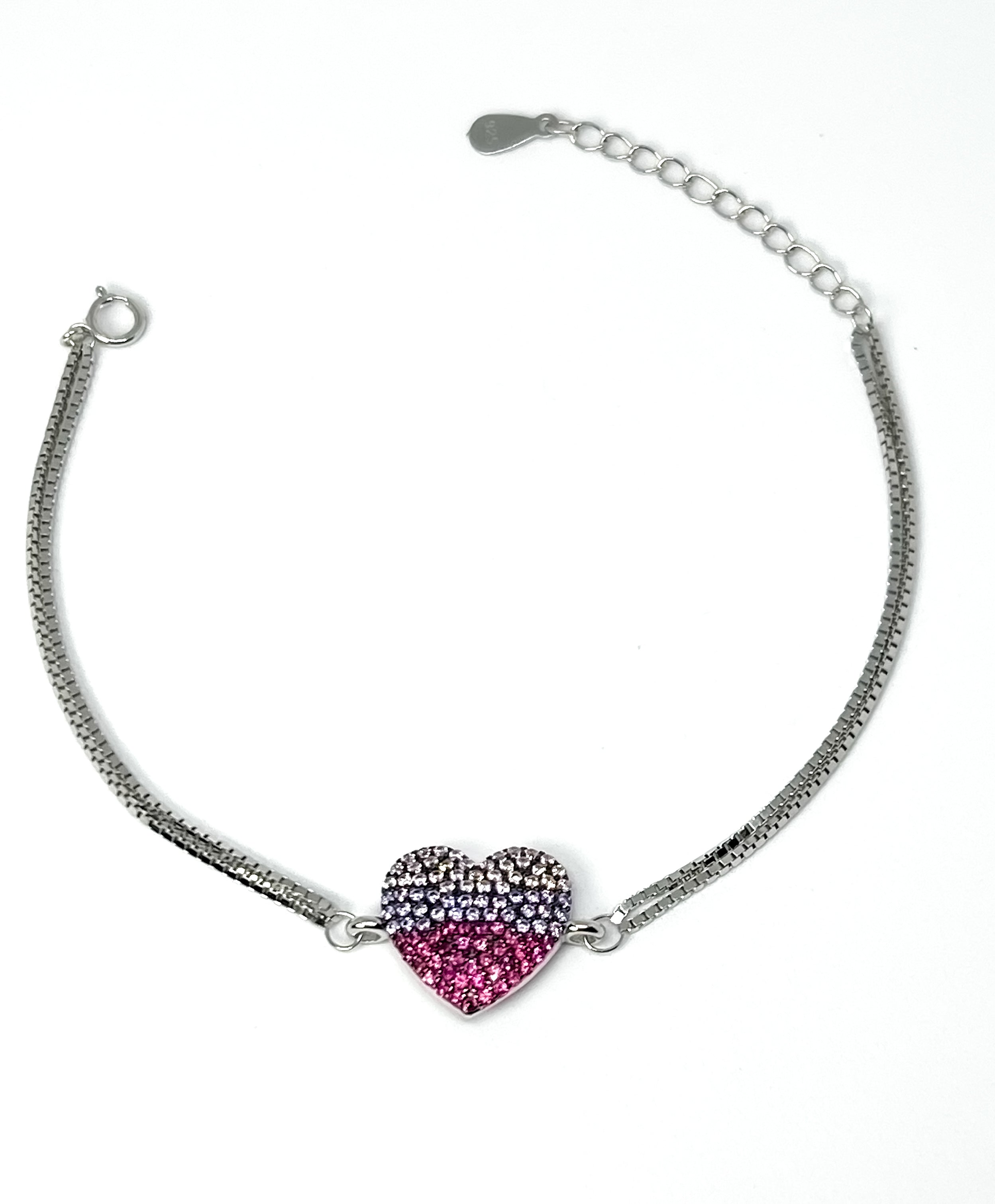 PURPLE HEART BRACELET