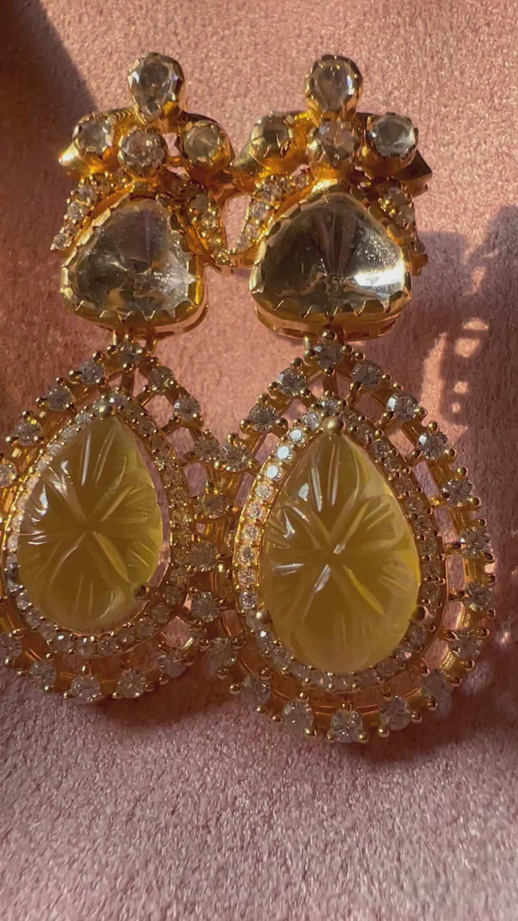 THE YELLOW TOURMALINE EARRINGS