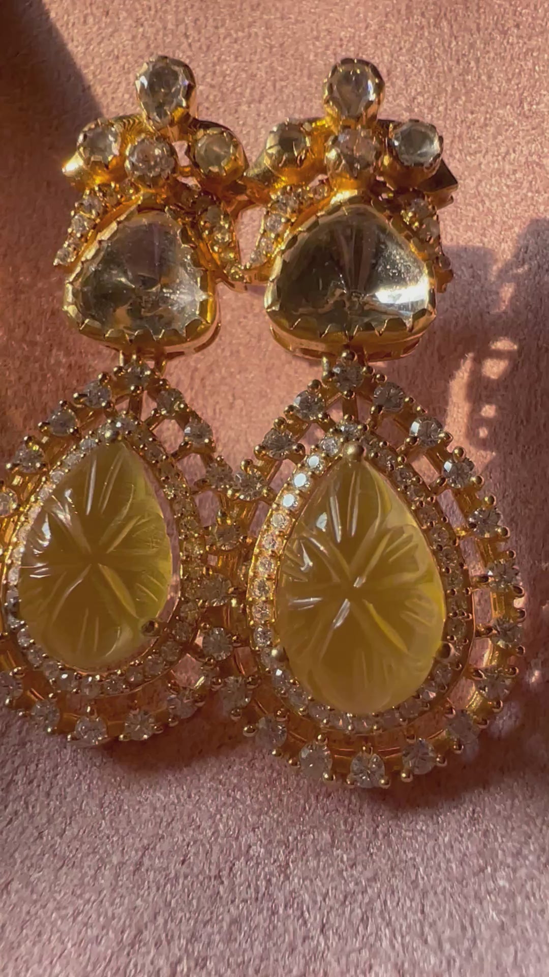THE YELLOW TOURMALINE EARRINGS
